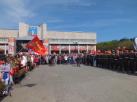 Сотрудники РГАКФД приняли участие в параде, посвященном 70-летию Великой Победы