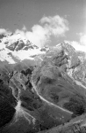 Вид на один из склонов горы Эльбрус. СССР, Кавказ. [950-е гг.] Фот. В.А. Темин.